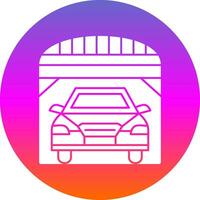 Garage Vector Icon Design