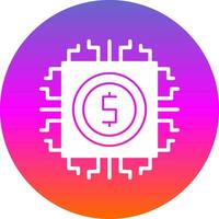 Digital currency Vector Icon Design