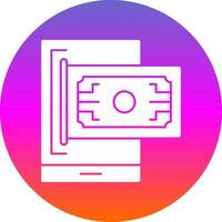 Digital wallet Vector Icon Design