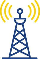 Radio tower Vector Icon Design