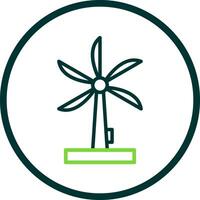 Wind energy Vector Icon Design