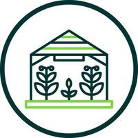 Smart farm Vector Icon Design