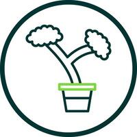 Bonsai Vector Icon Design