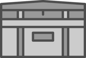 Trunk Vector Icon Design