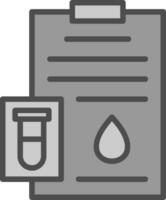 Blood Test Vector Icon Design