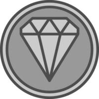 Diamond Vector Icon Design