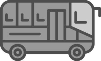 diseño de icono de vector de autobús