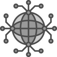 Global connection Vector Icon Design