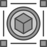 Blockchain Vector Icon Design