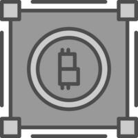 Distributed ledger Vector Icon Design