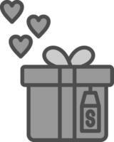 Wrapped present Vector Icon Design