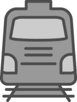 diseño de icono de vector de tren