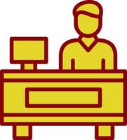 Reception Vector Icon Design