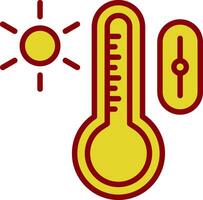 Temperature control Vector Icon Design