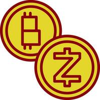 Cryptocurrency Vector Icon Design