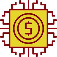 Digital currency Vector Icon Design