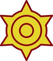 Shuriken Vector Icon Design