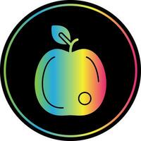 diseño de icono de vector de manzana