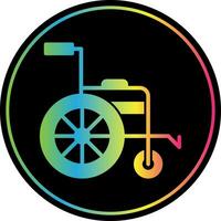 Wheelchair Vector Icon Design