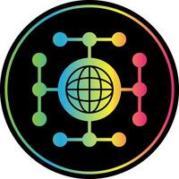 Global network Vector Icon Design