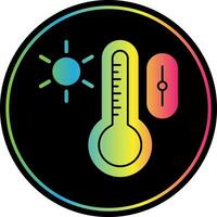 Temperature control Vector Icon Design