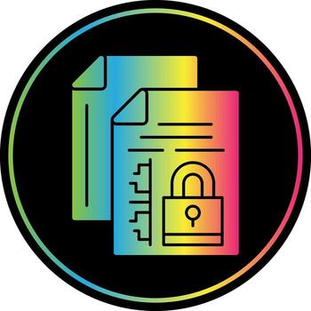 cifrado vector icono diseño