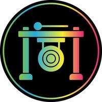 Gong Vector Icon Design