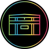 Trunk Vector Icon Design