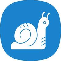 Snail Vector Icon Design