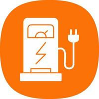 Charging Station Vector Icon Design