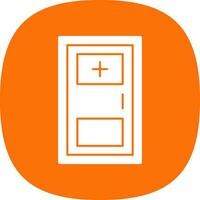 Door Vector Icon Design