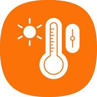 Temperature control Vector Icon Design