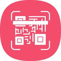 Qr code scan Vector Icon Design