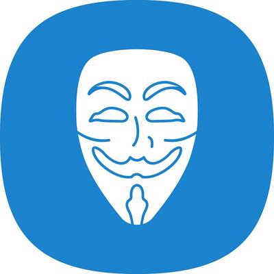 Anonymous Vector Icon Design
