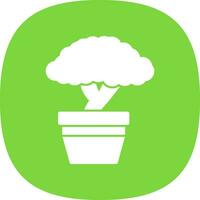 Bonsai Vector Icon Design