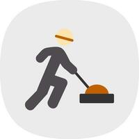 Road Work Vector Icon Design