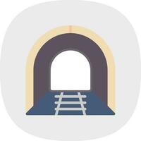 Tunnel Vector Icon Design