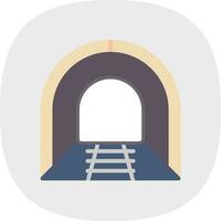 Tunnel Vector Icon Design