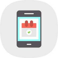 Online Appointment Vector Icon Design