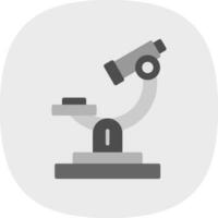 Microscope Vector Icon Design