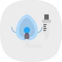 Oxygen Mask Vector Icon Design