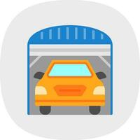 Garage Vector Icon Design