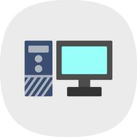 Computer Vector Icon Design