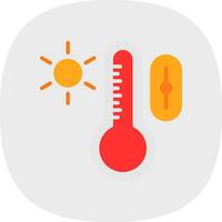 Temperature control Vector Icon Design