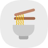 Ramen Vector Icon Design