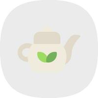 Teapot Vector Icon Design