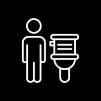 diseño de icono de vector de baño