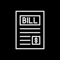 Bill Vector Icon Design