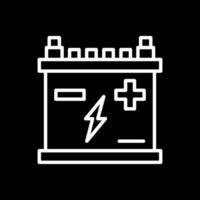 Car battery Vector Icon Design