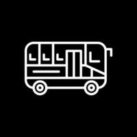 diseño de icono de vector de autobús